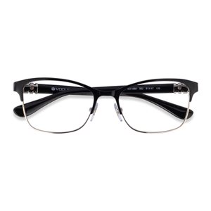 Female s horn Black Silver Metal Prescription eyeglasses - Eyebuydirect s Vogue Eyewear VO4050