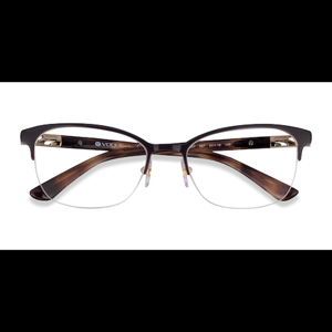 Female s horn Brown Metal Prescription eyeglasses - Eyebuydirect s Vogue Eyewear VO4067