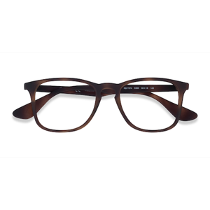 Unisex s rectangle Tortoise Plastic Prescription eyeglasses - Eyebuydirect s Ray-Ban RB7074