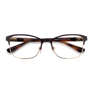 Female s horn Brown Gold Metal Prescription eyeglasses - Eyebuydirect s Vogue Eyewear VO4050