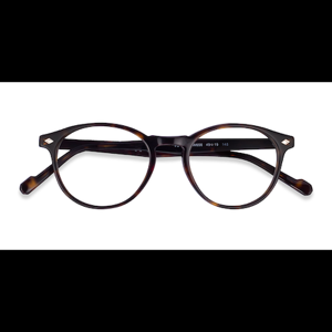 Unisex s oval Dark Tortoise Acetate Prescription eyeglasses - Eyebuydirect s Vogue Eyewear VO5326