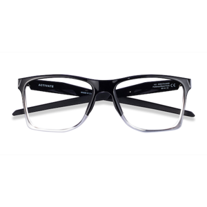 Male s square Black Clear Plastic Prescription eyeglasses - Eyebuydirect s Oakley Activate