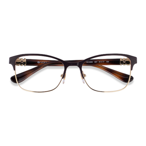 Female s horn Brown Gold Metal Prescription eyeglasses - Eyebuydirect s Vogue Eyewear VO4050