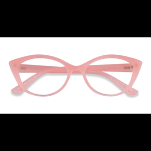 Female s horn Transparent Pink Plastic Prescription eyeglasses - Eyebuydirect s Vogue Eyewear VO5375