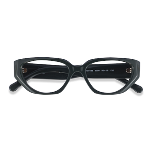 Female s horn Dark Green Acetate Prescription eyeglasses - Eyebuydirect s Vogue Eyewear VO5439