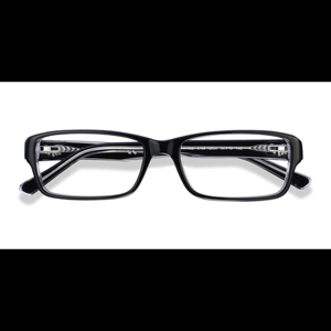 Unisex s rectangle Black Acetate Prescription eyeglasses - Eyebuydirect s Ray-Ban RB5169