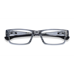 Female s rectangle Gray Shadow Plastic Prescription eyeglasses - Eyebuydirect s Oakley Airdrop