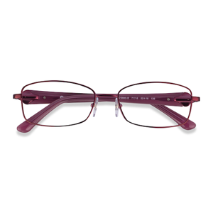 Female s rectangle Matte Purple Metal Prescription eyeglasses - Eyebuydirect s Vogue Eyewear VO3845B