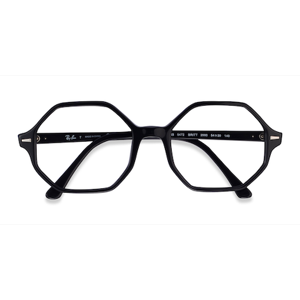 Unisex s square Black Acetate Prescription eyeglasses - Eyebuydirect s Ray-Ban RB5472 Britt