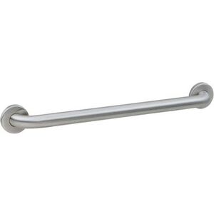 "Bobrick B5806X36 B-5806 Series Grab Bar, 1 1/4"" Diameter Satin Finish Stainless Steel, 36""L"