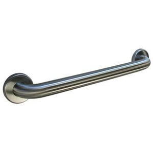 "Bobrick B6806X36 B-6806 Series Grab Bar, 1 1/2"" Diameter Satin Finish Stainless Steel, 36""L"