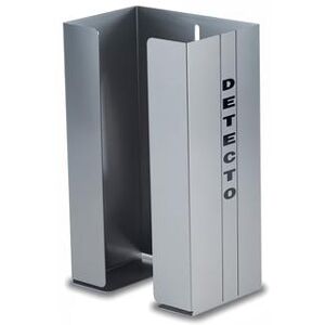 Detecto GH1SS Universal Glove/Tissue Holder w/ (1) Box Capacity, Stainless, Stainless Steel, Wall Mountable, Silver