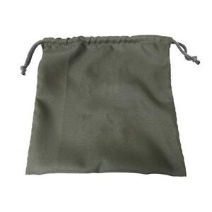 "Hospitality 1 Source HDBAG-GR00 Hair Dryer Bag w/ Drawstring Closure - 12"" x 12"", Poly/Cotton, Gray"