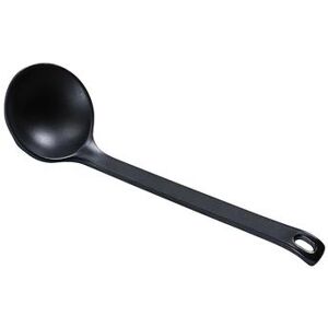 "Yanco BP-7003 Black Pearl 8 3/4"" Melamine Spoon, Black"