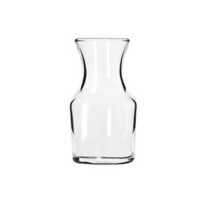 Libbey 718 4 1/8 oz Glass Cocktail Decanter Bud Vase, Clear