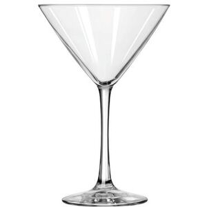 Libbey 7518 10 oz Vina Traditional Martini Glass, Clear