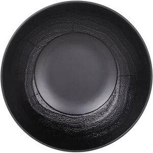 Elite Global Solutions B30366-B 45 oz Round Melamine Denali Bowl - Black