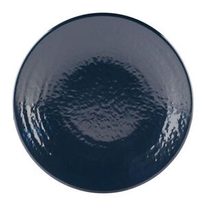 "Elite Global Solutions D814RR-LAP Pebble Creek 8 1/4"" Round Melamine Salad Plate, Lapis, Blue"