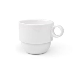 Front of the House DMU016BEP23 13 oz Catalyst Mug - Porcelain, White