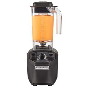 Hamilton Beach HBH455 Tango Countertop Drink Commercial Blender w/ Polycarbonate Container, 48-oz. Tritan Jar, 120 V, Black, 120 V