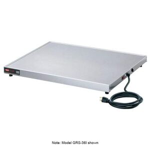 "Hatco GRS-42-G Glo-Ray 42""W Countertop Warming Shelf w/ 3 Warmer(s), Thermostatic Controls, 42"" x 15 3/4"", 525W, Stainless Steel, 120 V"