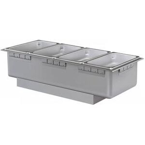 Hatco HWB-43 Drop In Hot Food Well w/ (4) 1/3 Size Pan Capacity, 120v, Stainless Steel