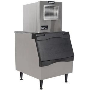 Scotsman MC0322MA-1/B330P/KBT27 356 lb Prodigy ELITE Full Cube Commercial Ice Machine w/ Bin - 344 lb Storage, Air Cooled, 115v, Stainless Steel