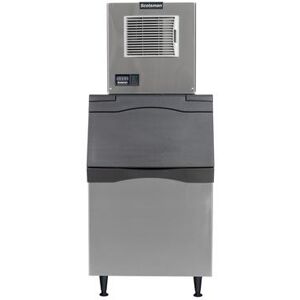 Scotsman MC0522MA-1/B530S/KBT27 475 lb Prodigy ELITE Full Cube Commercial Ice Machine w/ Bin - 536 lb Storage, Air Cooled, 115v, Stainless Steel