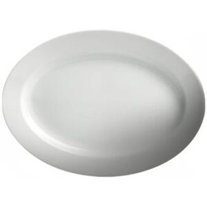 "Cameo China 610-93 9-1/4"" x 6-3/4"", Oval Dynasty Platter - Ceramic, White"