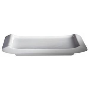 "Cameo China 710-93S 8-1/2"" x 5-3/4"" Rectangular Platter - Ceramic, White"