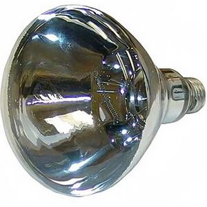 Nemco 66118 250 Watt Shatter Resistant Heat Lamp Bulb, Clear