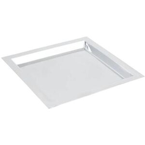 "Bon Chef 61363 13"" Square Tray, Stainless, Stainless Steel"