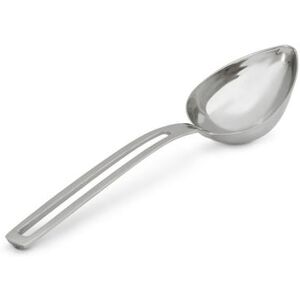 "Vollrath 46723 Miramar 12 3/10"" Solid Serving Spoon w/ 4 oz Capacity, Stainless, Silver"