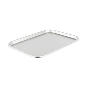 "Vollrath 80150 Rectangular Serving/Display Tray - 15 1/5"" x 10 1/2"" x 5/8"" Stainless, Silver"