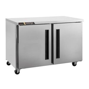 "Centerline by Traulsen CLUC-36R-SD-LR 36"" W Undercounter Refrigerator w/ (2) Sections & (2) Doors, 115v, 115 V, Silver"