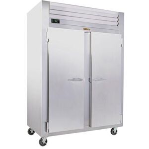 "Traulsen RLT226WUT-FHS Spec-Line 58"" 2 Section Reach In Freezer, (2) Solid Doors, 115v, Silver"