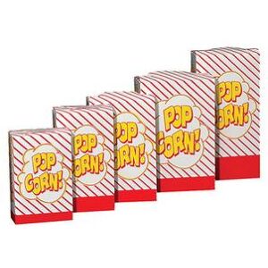 Gold Medal 2063 1 to 1 3/4 oz Disposable Popcorn Boxes, 500/Case, 1.75 Ounce, Multi-Colored