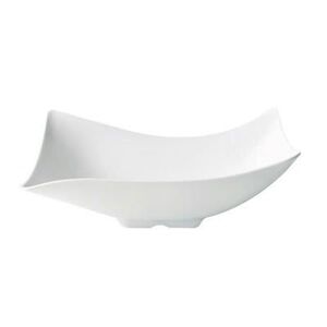 GET ML-220-W 4 qt Rectangular Melamine Serving Bowl, White