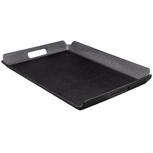 "GET RST-1523-BK Rectangular Healthcare Room Service Tray, 21 1/4"" x 15 1/4"", Plastic, Black"