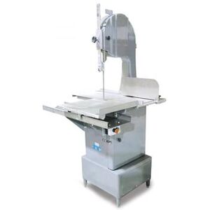 "Omcan 10271 Floor Model Meat Saw w/ 98"" Vertical Blade - Stainless Steel/Aluminum, 220v/1ph"