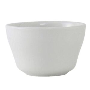 Tuxton ALB-0752 8 oz Round Alaska Bouillon Bowl - Ceramic, Porcelain White, Vitrified