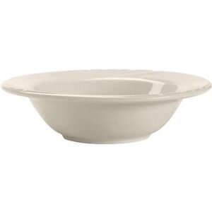 "Tuxton YED-052 3 1/2 oz Round Monterey Fruit Dish - Ceramic, American White, 5 1/4"""