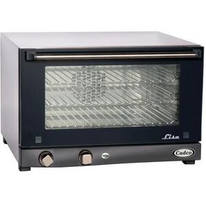 Cadco OV-013 Half-Size Countertop Convection Oven, 120v, 3 Half-pan Capacity, Stainless Steel