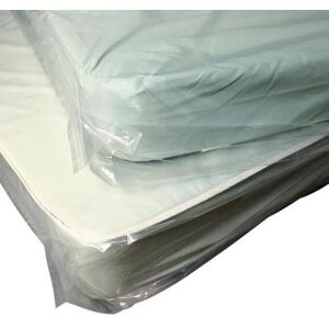 "LK Packaging BORR161454 Medical Equipment Cover on Roll for Beds - 54"" x 16"", Polyethylene, Clear"