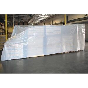 LK Packaging GC406 Tarp - 6' x 100', 4 mil LDPE, Translucent, Clear