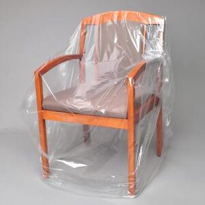 "LK Packaging J060 Furniture Bag on Roll - 94""L X 28""W x 17"" SG, 1 mil LDPE, Clear"
