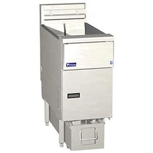 Pitco SE14S-4FD Solstice Commercial Electric Fryer - (4) 50 lb Vats, Floor Model, 220v/3ph, Stainless Steel