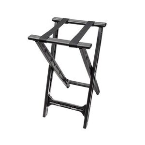 "CSL 1500BLK 30"" Folding Tray Stand - Plastic, Black"