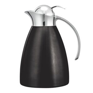 Service Ideas MAR10BSPBBX 1 liter Carafe w/ Vacuum Insulation, Black Onyx