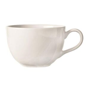 Libbey BW-1152 7 1/2 oz Low Cup - Porcelain, Bright White, Basics Collection, 7.5 oz